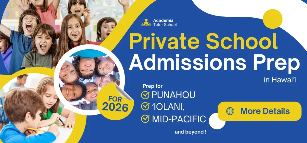 Private School Admissions Prep